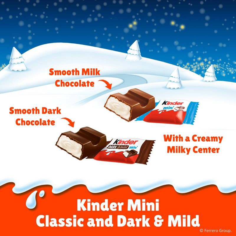 slide 4 of 6, Kinder Assorted Christmas Chocolates - 6.5oz, 6.5 oz