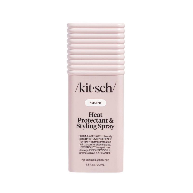 slide 1 of 8, Kitsch Priming Argan Oil Heat Protectant & Styling Spray 6.8 oz, 6.8 oz