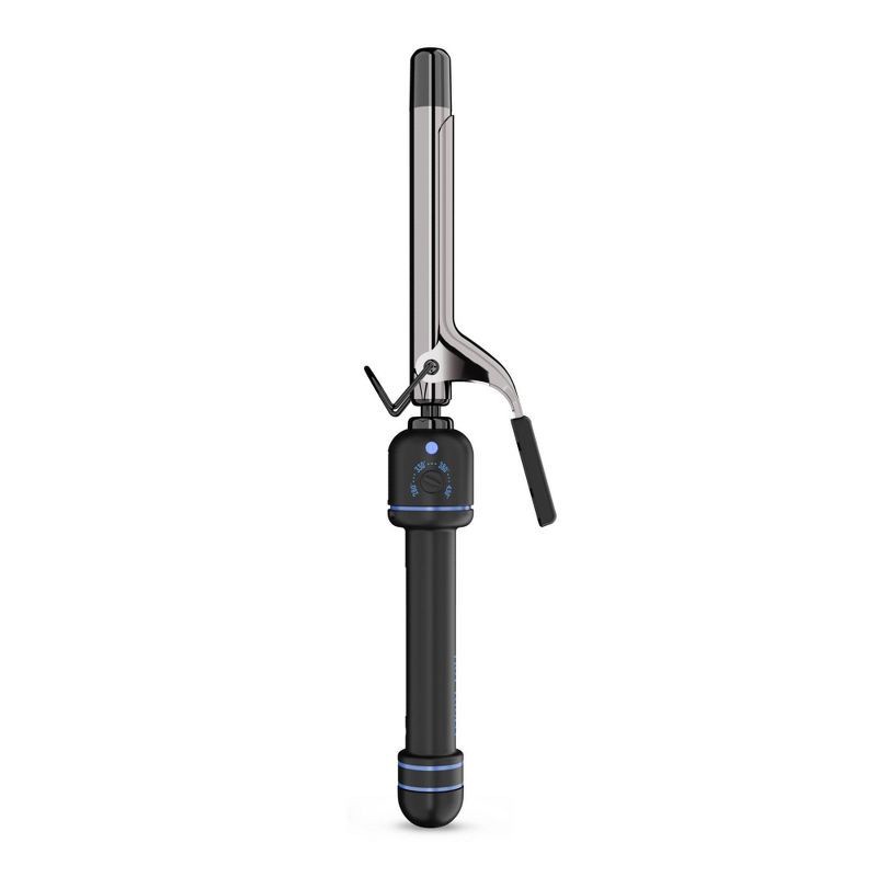 slide 1 of 7, Hot Tools 3/4" Titanium Curling Iron: Hair Styling Electric Curling, All Hair Types, 4 Heat Settings, 30s Heating Time, 1 ct