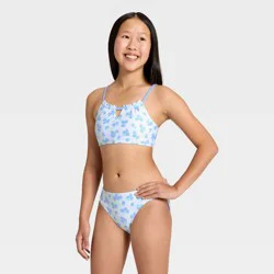Girls' Ditsy Rose Energy Bikini Set - art class™ XL
