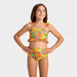 Girls' Fruit Smoothie Bikini Set - Cat & Jack™ S