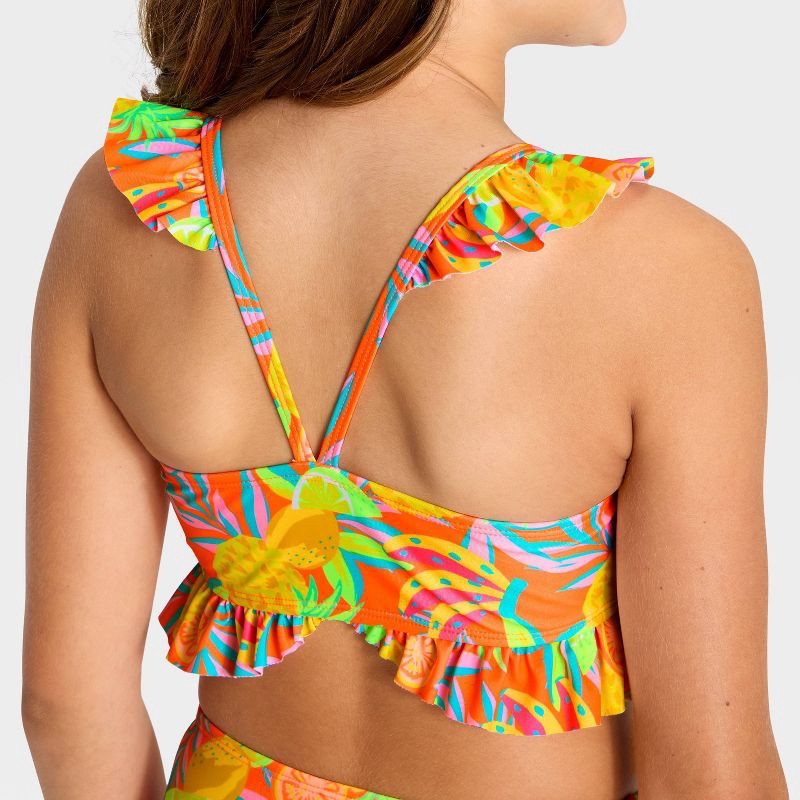 slide 3 of 3, Girls' Fruit Smoothie Bikini Set - Cat & Jack™ XL, 1 ct