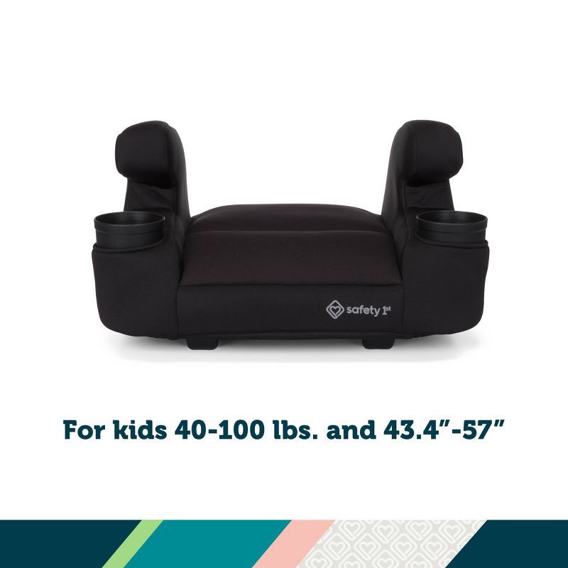 slide 3 of 16, Safety 1st Boost and Go Lite Booster Car Seat - Black, 1 ct