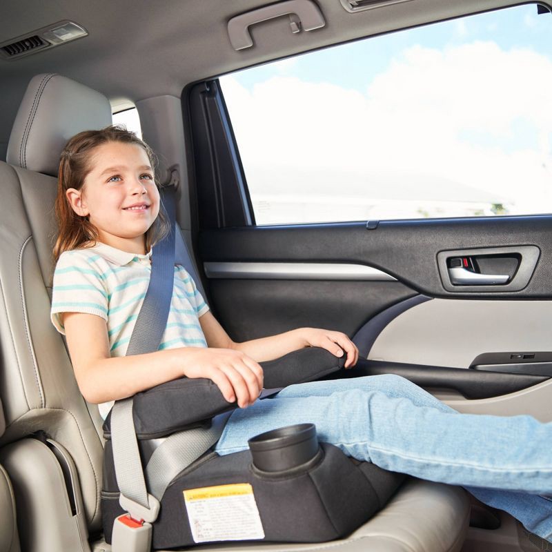 slide 8 of 16, Safety 1st Boost and Go Lite Booster Car Seat - Black, 1 ct