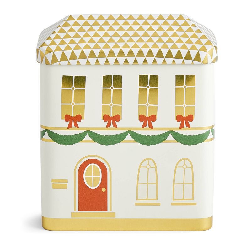 slide 5 of 5, Harry & David House Tin with Strawberry Shortbread Cookies Christmas Gift Set - 3oz, 3 oz