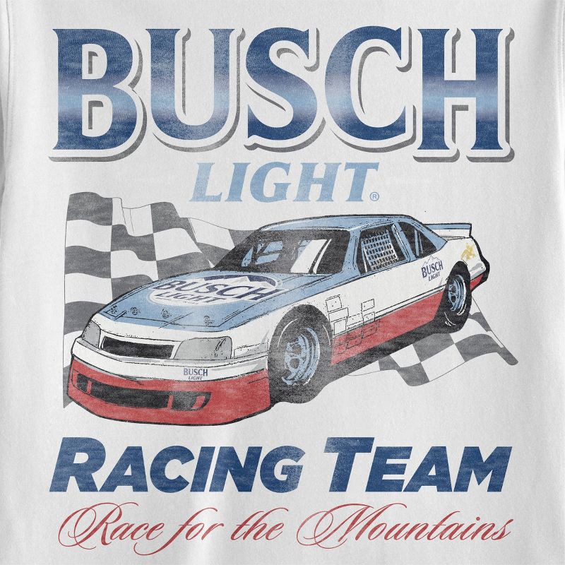 slide 3 of 3, Men's Anheuser-Busch Light Racing Graphic T-Shirt - White M, 1 ct