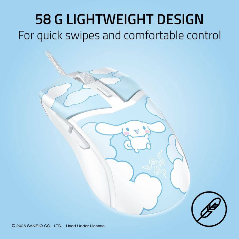 slide 2 of 9, Razer Cobra Customizable Gaming Mouse - Cinnamoroll Edition, 1 ct