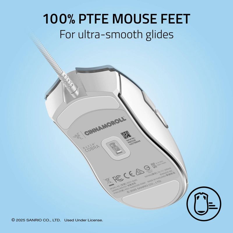 slide 7 of 9, Razer Cobra Customizable Gaming Mouse - Cinnamoroll Edition, 1 ct