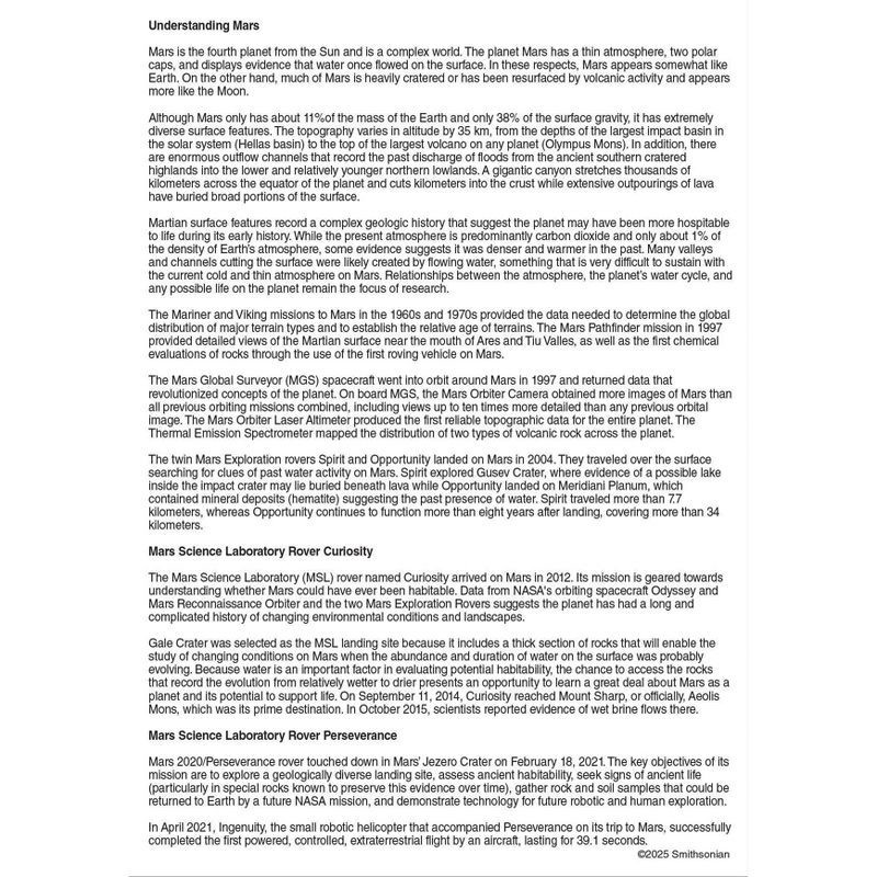 slide 5 of 6, Smithsonian Mars Dig Value Kit, 1 ct