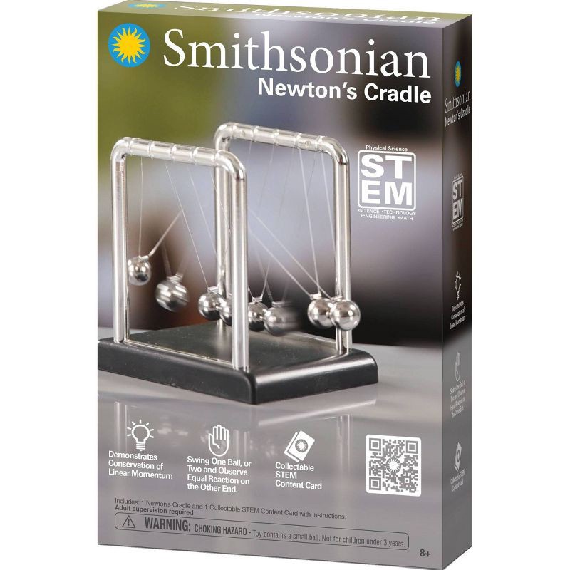 slide 2 of 4, Smithsonian Newtons Cradle Value Kit, 1 ct