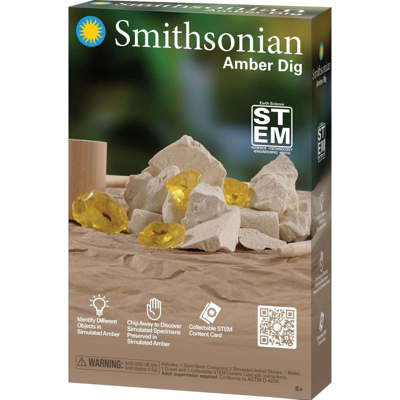 slide 2 of 5, Smithsonian Amber Dig Value Kit, 1 ct