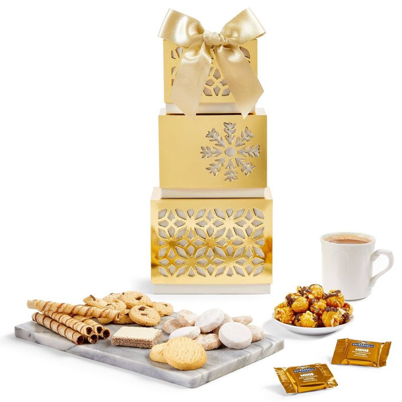slide 3 of 5, DesignPac Golden Indulgence Tower Christmas Gift Set - 13.54oz, 13.54 oz