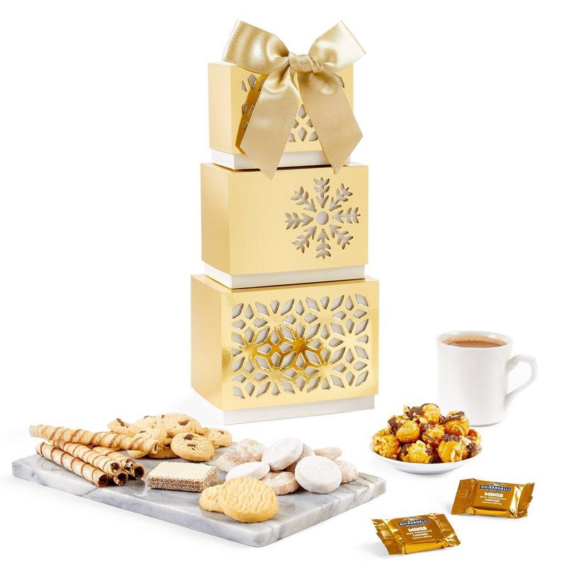 slide 2 of 5, DesignPac Golden Indulgence Tower Christmas Gift Set - 13.54oz, 13.54 oz