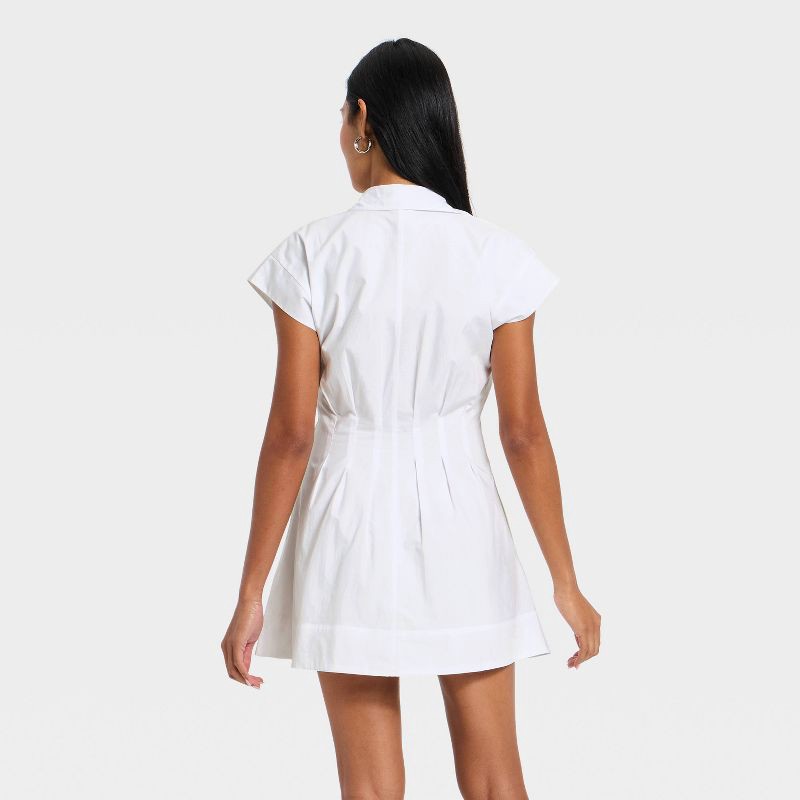 slide 2 of 3, A New Day Women's Corset Mini A-Line Dress - New Day™ White XL, 1 ct