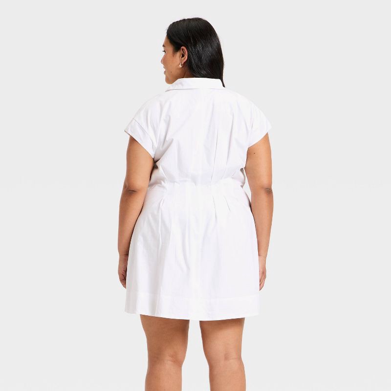 slide 2 of 3, A New Day Women's Corset Mini A-Line Dress - New Day™ White XXL, 1 ct