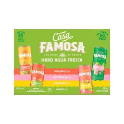 Casa Famosa Agave Fresco Tequila - 8pk/355ml Cans
