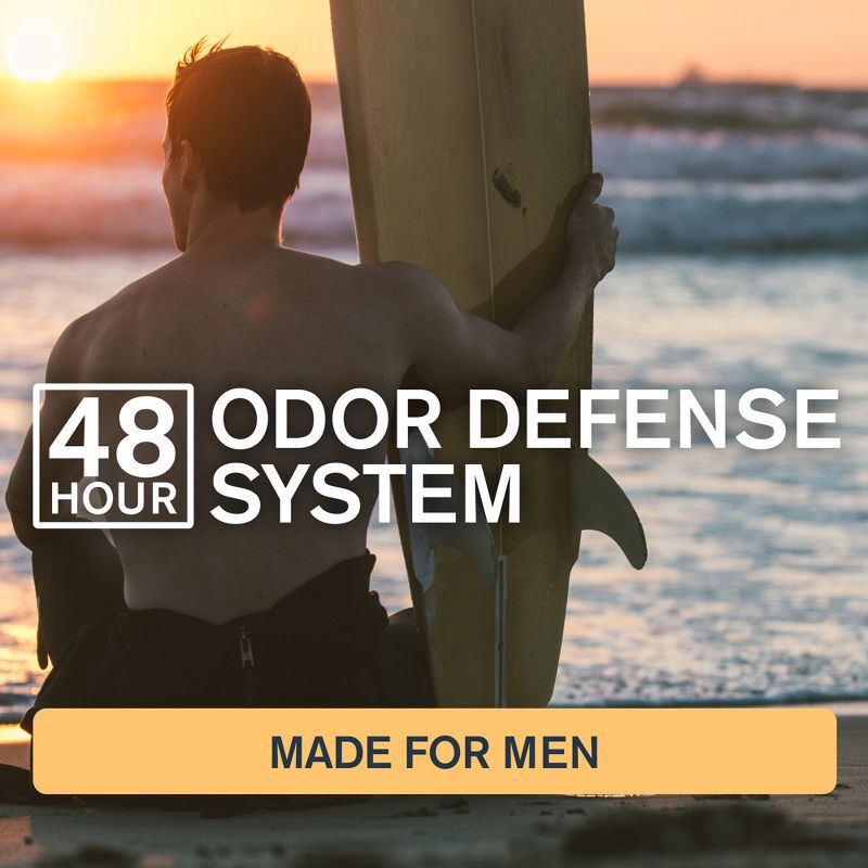 slide 3 of 7, Every Man Jack 48-Hour Odor Defense Deodorant - Aluminum-Free - Pacific Surf - 2.6oz, 2.6 oz