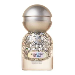 Le Mini Macaron Quick Dry Nail Polish - Holo Glitz Special Effect Top Coat - 0.33 fl oz