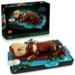 LEGO Ideas Floating Sea Otters Building Sets for Adults 21366
