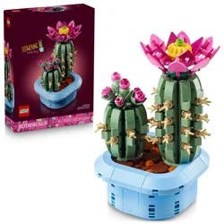 LEGO Botanicals Flowering Cactus Building Toy, Easter Basket Gift for Kids, 11509
