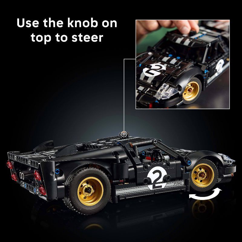 slide 5 of 6, LEGO Technic 1966 Ford GT40 MKII Race Car 42223, 1 ct