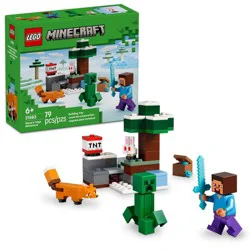 LEGO Minecraft Steve's Taiga Adventure Toy 21583
