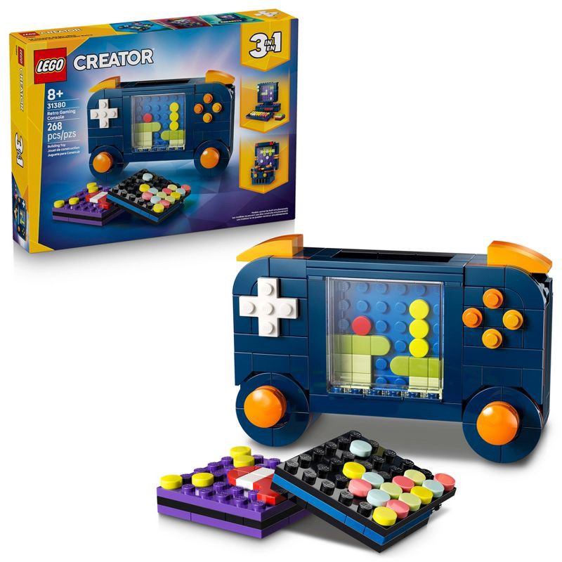 slide 1 of 6, LEGO Creator 3 in 1 Retro Gaming Console Toy 31380, 1 ct