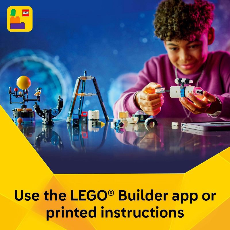 slide 6 of 6, LEGO Creator 3 in 1 Space Exploration Telescope Building Toy, Easter Basket Gifts for Kids, 31378, 1 ct