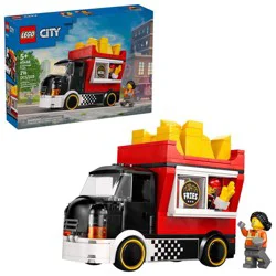 LEGO City Fries Food Truck Toy Building Set, Easter Basket Gift for Kids, 60488