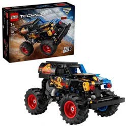 LEGO Technic Monster Jam Grave Digger Fire and Ice Building Toy, Easter Basket Gift for Kids, 42219