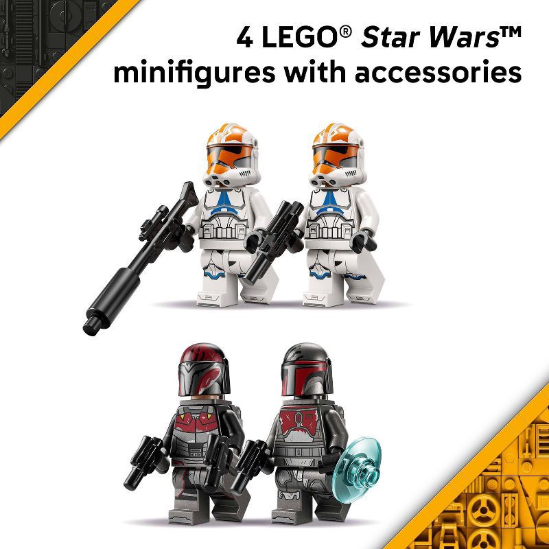 slide 5 of 6, LEGO Star Wars Siege of Mandalore Battle Pack 75449, 1 ct