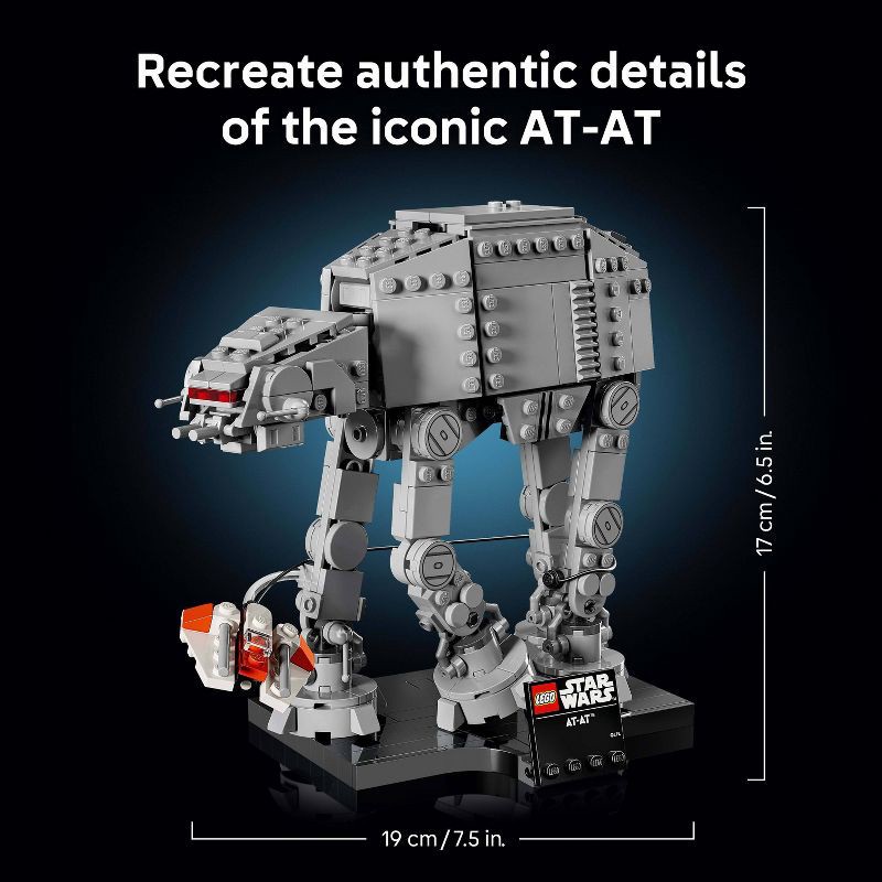 slide 4 of 6, LEGO Star Wars AT-AT Walker Building Set 75440, 1 ct