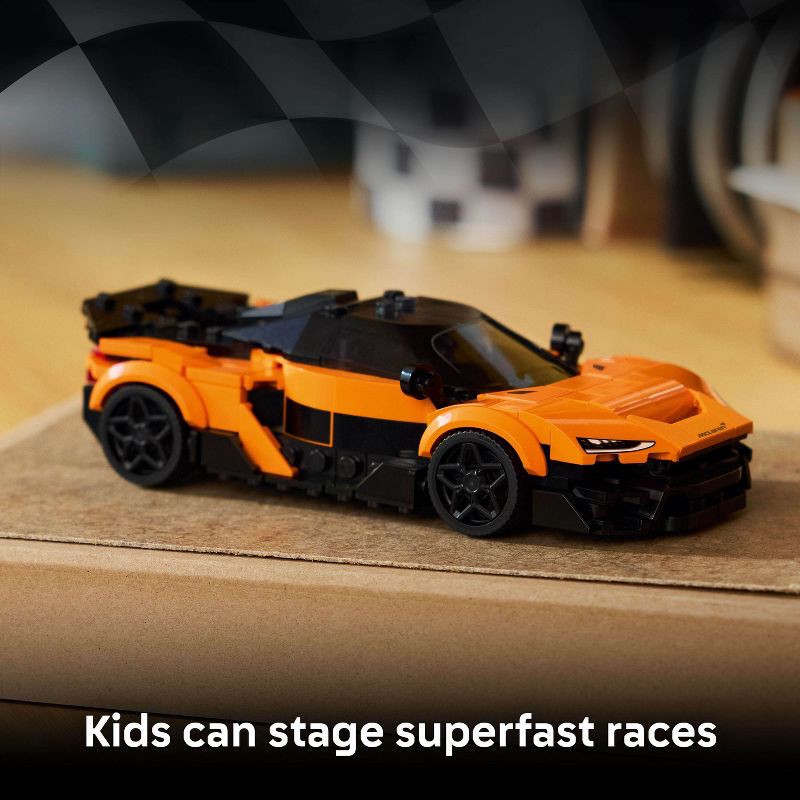 slide 3 of 6, LEGO Speed Champions McLaren W1 Toy Race Car 77257, 1 ct