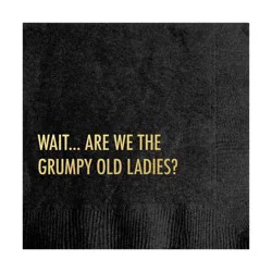 Pretty Alright Goods 20ct 'Wait… Are We The Grumpy Old Ladies?' Cocktail Napkins