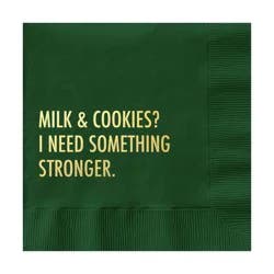 Pretty Alright Goods 20ct 'Milk and Cookies? I Need Something Stronger' Cocktail Napkins