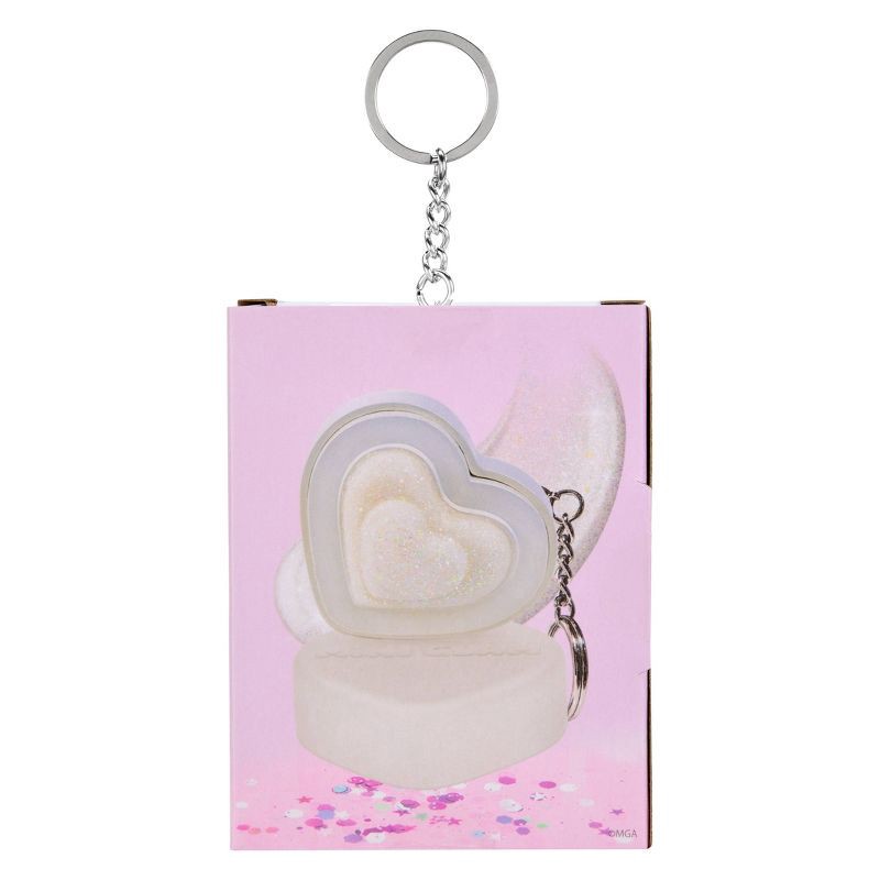 slide 3 of 8, Mini Glam Cosmetics - Heart Glitter Balm White, 1 ct