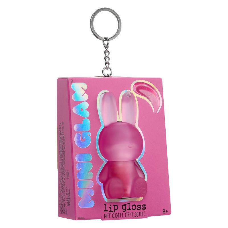 slide 3 of 9, Mini Glam Cosmetics - Bunny Lip Gloss Berry, 1 ct