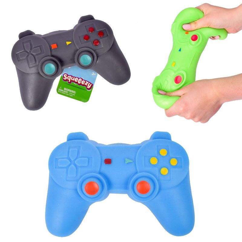 slide 6 of 7, Squeeezy Sunny Days Squeezy Game Controller, 1 ct
