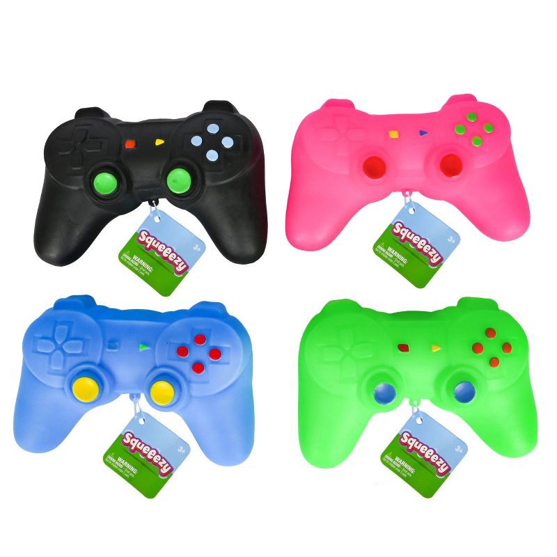 slide 7 of 7, Squeeezy Sunny Days Squeezy Game Controller, 1 ct