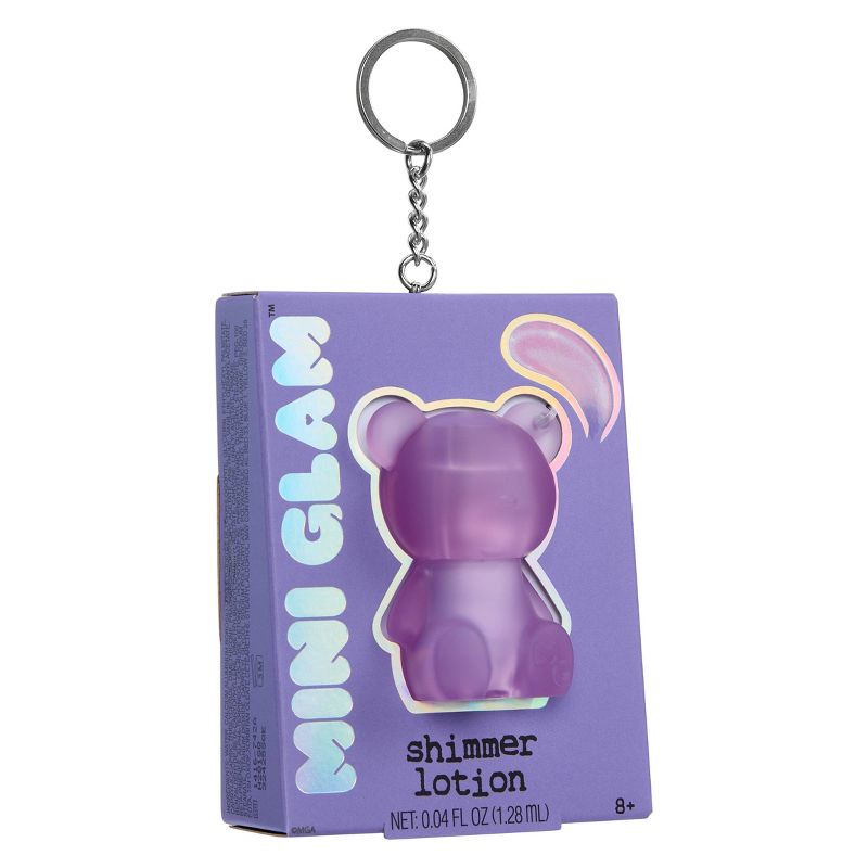slide 4 of 6, Mini Glam Cosmetics - Bear Shimmer Lotion Purple, 1 ct