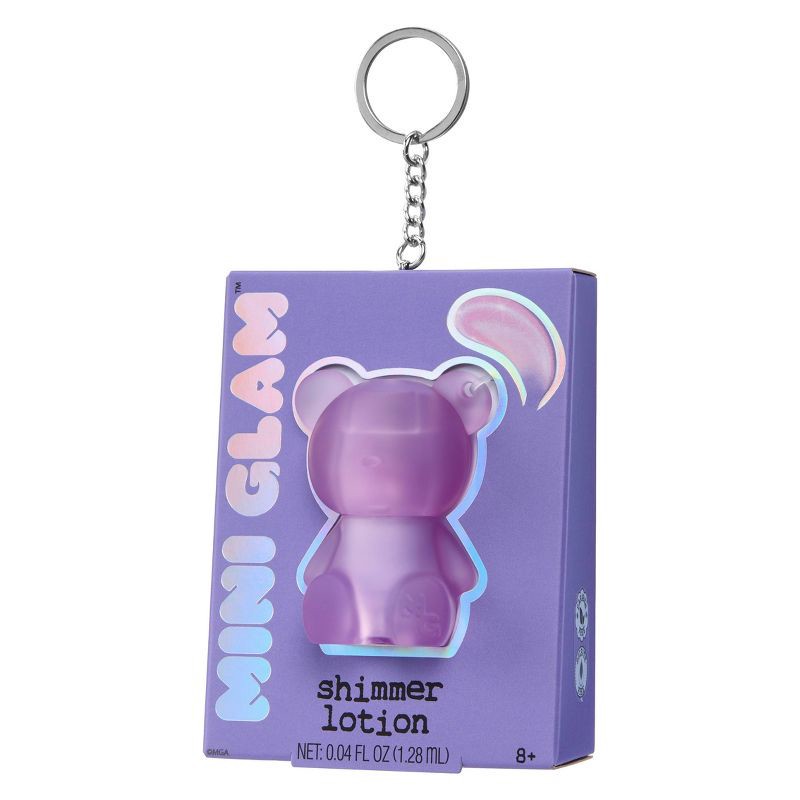 slide 5 of 6, Mini Glam Cosmetics - Bear Shimmer Lotion Purple, 1 ct
