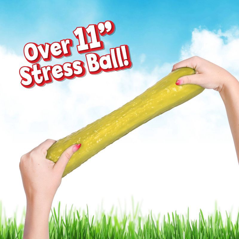 slide 2 of 6, Squeeezy Sunny Days Squeezy Pickle, 1 ct