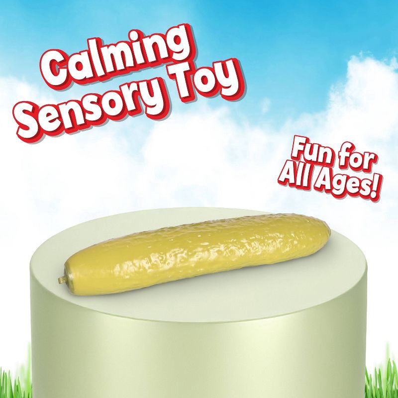 slide 4 of 6, Squeeezy Sunny Days Squeezy Pickle, 1 ct