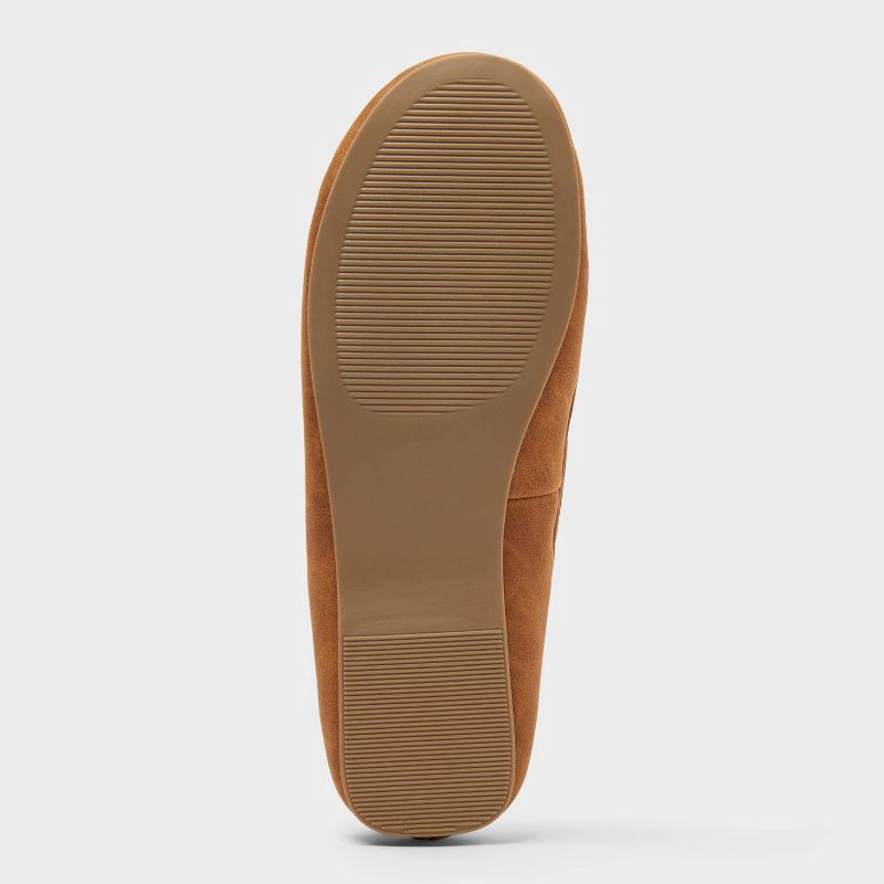 slide 4 of 4, Women's Midge Flats with Memory Foam Insole - Universal Thread™ Chestnut 7.5, 1 ct