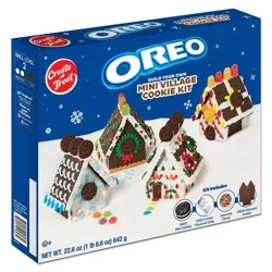 Oreo Holiday Medium Christmas Village Baked Good Kits - 22.6oz