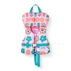 Speedo Infant Unicorn Flower Fields Kids' Life Jacket Vest - Pink Youth Jacket (Size by Weight)