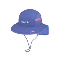 Speedo Toddler Polyester Bucket Hat - Laser Aqua/Electric Blue L/XL
