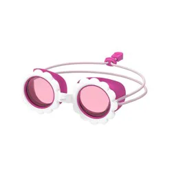 Speedo Sunny Vibes Kids' Swim Goggle - Sunny Blooms White/Vermillion