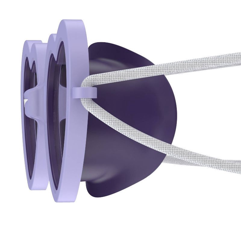 slide 3 of 6, Speedo Kids Sunny Vibes Heart Goggles - Bright Lavender/Lavender, 1 ct