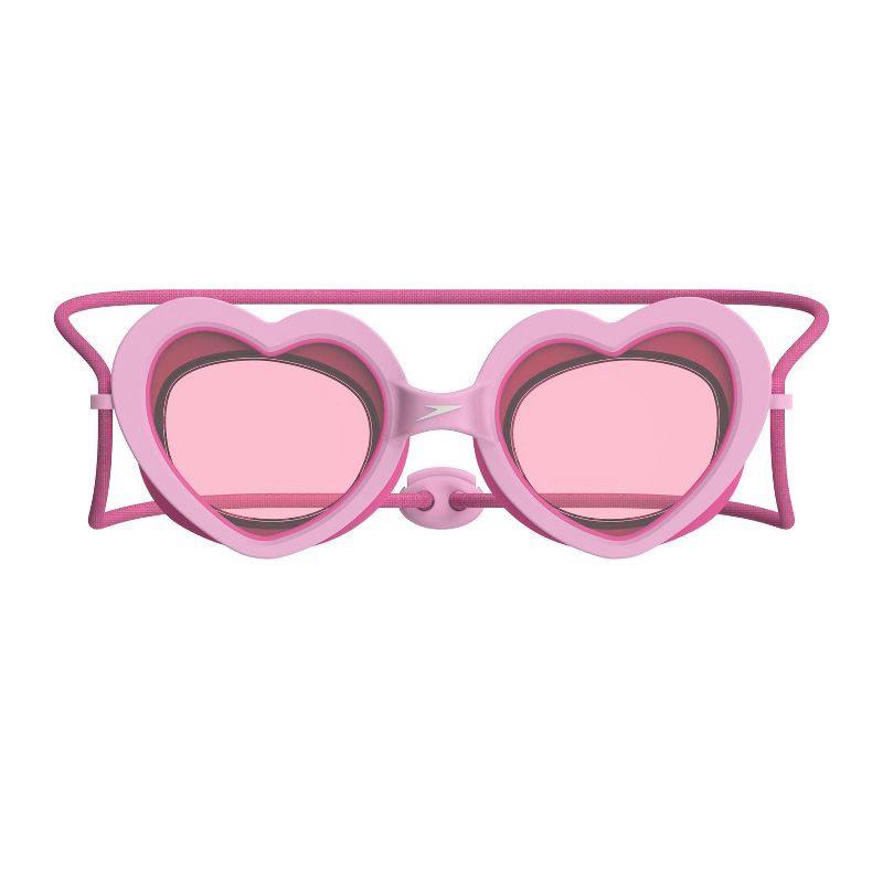 slide 2 of 5, Speedo Kids Sunny Vibes Heart Goggles - Strawberry Crepe/Vermillion, 1 ct